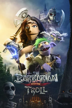 The Barbarian and the Troll Poster