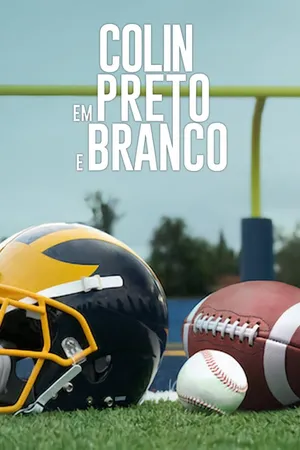 Colin in Black and White Poster