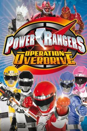 Power Rangers Operation Overdrive Poster