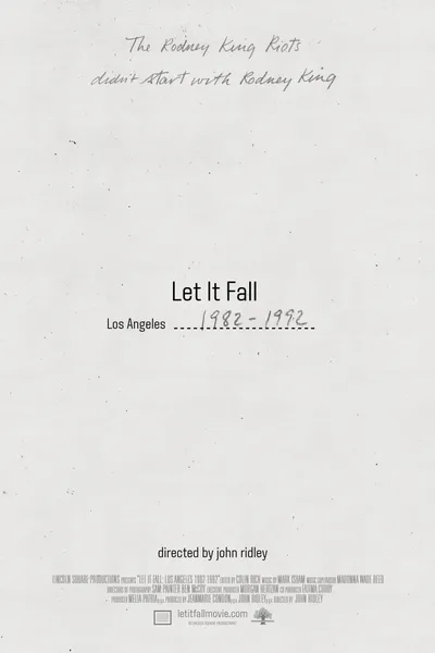 Let It Fall: Los Angeles 1982-1992
